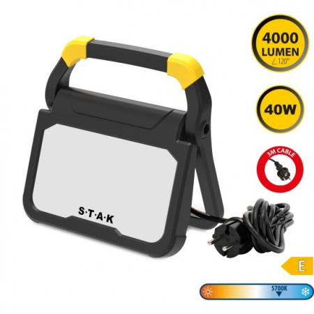 X-BLAST 40W: Proiector LED pentru iluminat de zona, 4000 lumeni, cablu 3 metri [3]