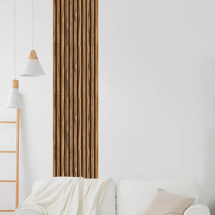 Autocolant PVC Decorativ Riflaj Lemn 3D – Autoadeziv 50x300 cm [4]