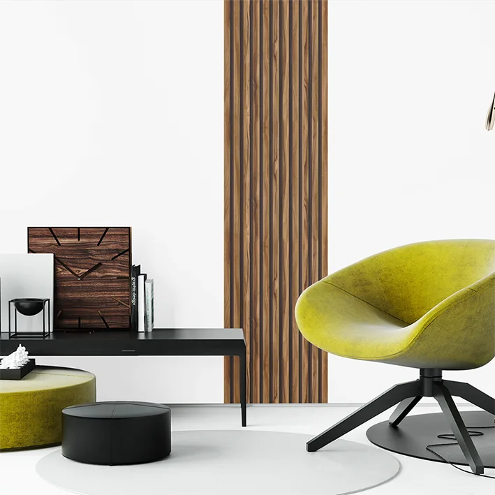 Autocolant PVC Decorativ Riflaj Lemn 3D – Autoadeziv 50x300 cm [3]