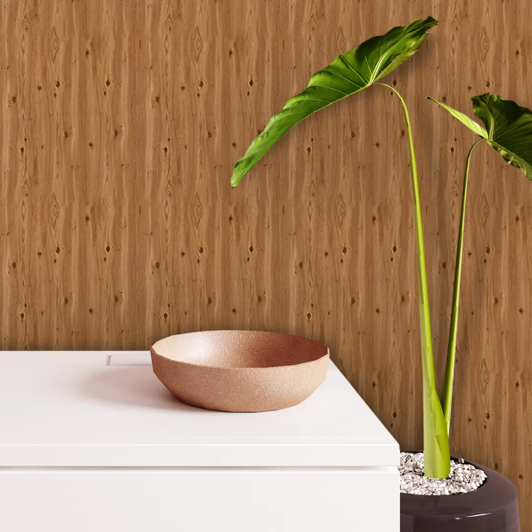 Autocolant PVC Decorativ - Lemn Stejar, Autoadeziv, Efect 3D, 50x300 cm [5]
