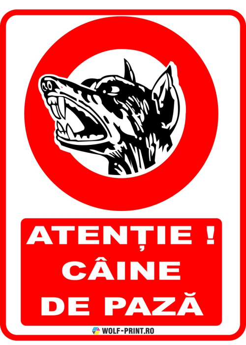 Indicator Caine de paza [1]