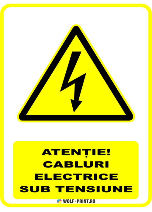 Indicator Cabluri electrice sub tensiune [1]
