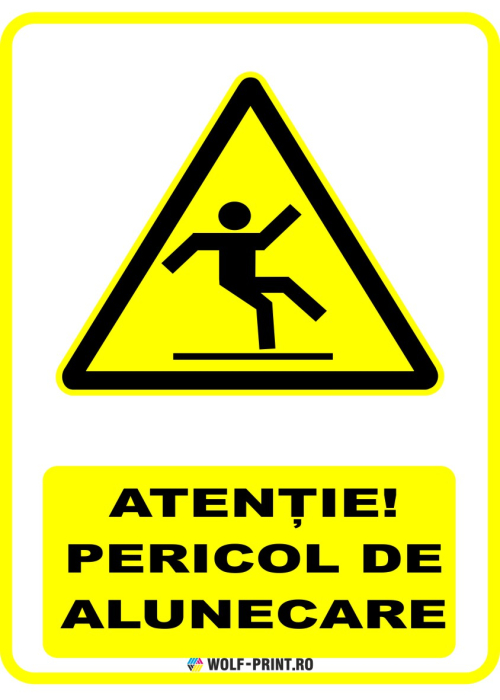 Indicator Pericol de alunecare [1]