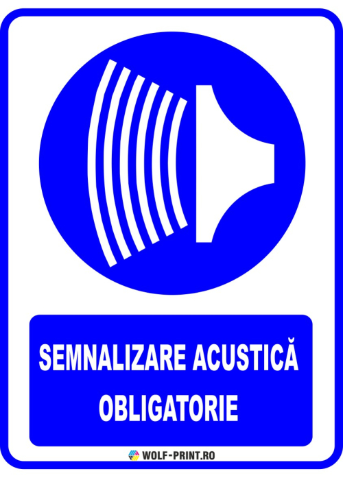 Indicator Semnalizarea acustica obligatorie [1]