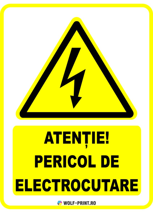 Indicator Pericol de electrocutare [1]