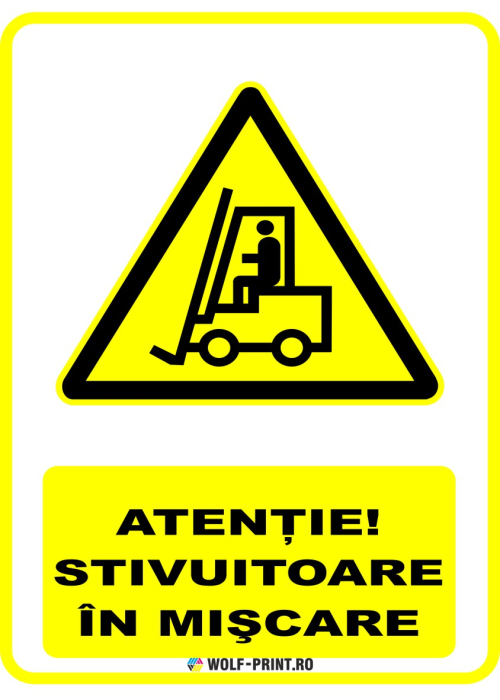 Indicator Stivuitoare in miscare [1]