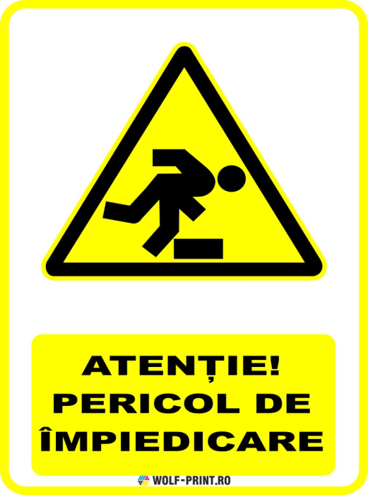 Indicator Pericol de impiedicare [1]