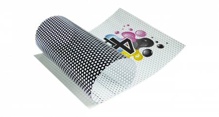 Print Outdoor - Autocolant Geam (Window Graphic / One Way Vision)