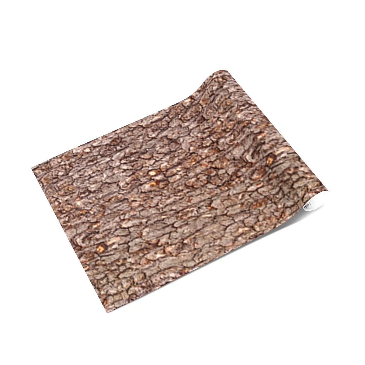 Autocolant PVC Decorativ - Scoarță de Copac, Autoadeziv, Efect 3D, 50x300 cm [2]