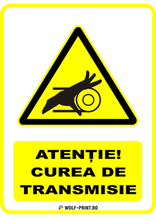 Indicatoare de Avertizare - Indicator Curea de transmisie
