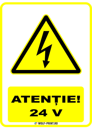 Indicatoare de Securitate - Indicator 24 V