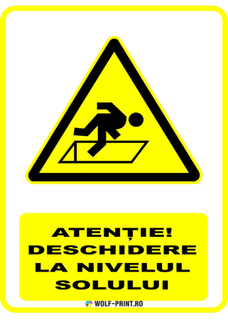 Indicatoare de Avertizare - Indicator Deschidere la nivelul solului