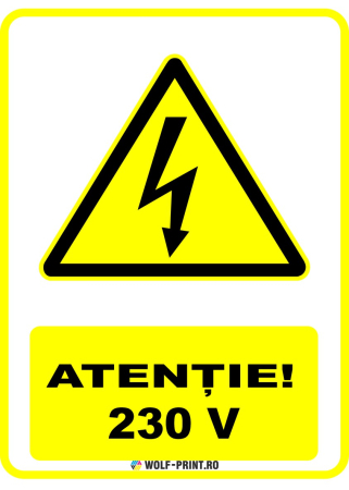 Indicatoare de Avertizare - Indicator 230 V