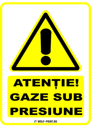 Indicatoare de Securitate - Indicator Gaze sub presiune
