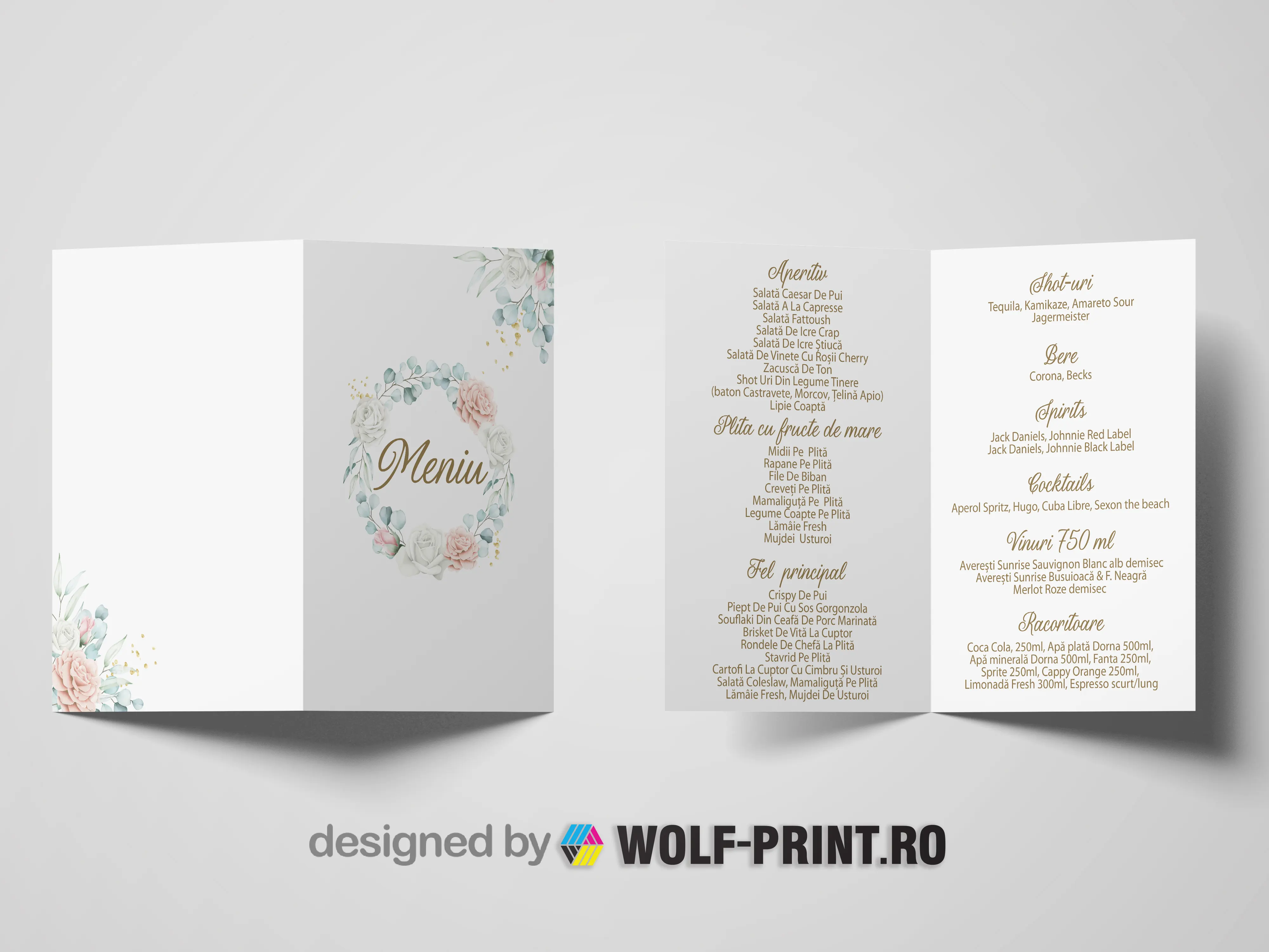 Meniuri Nunta - Meniu Nunta 15