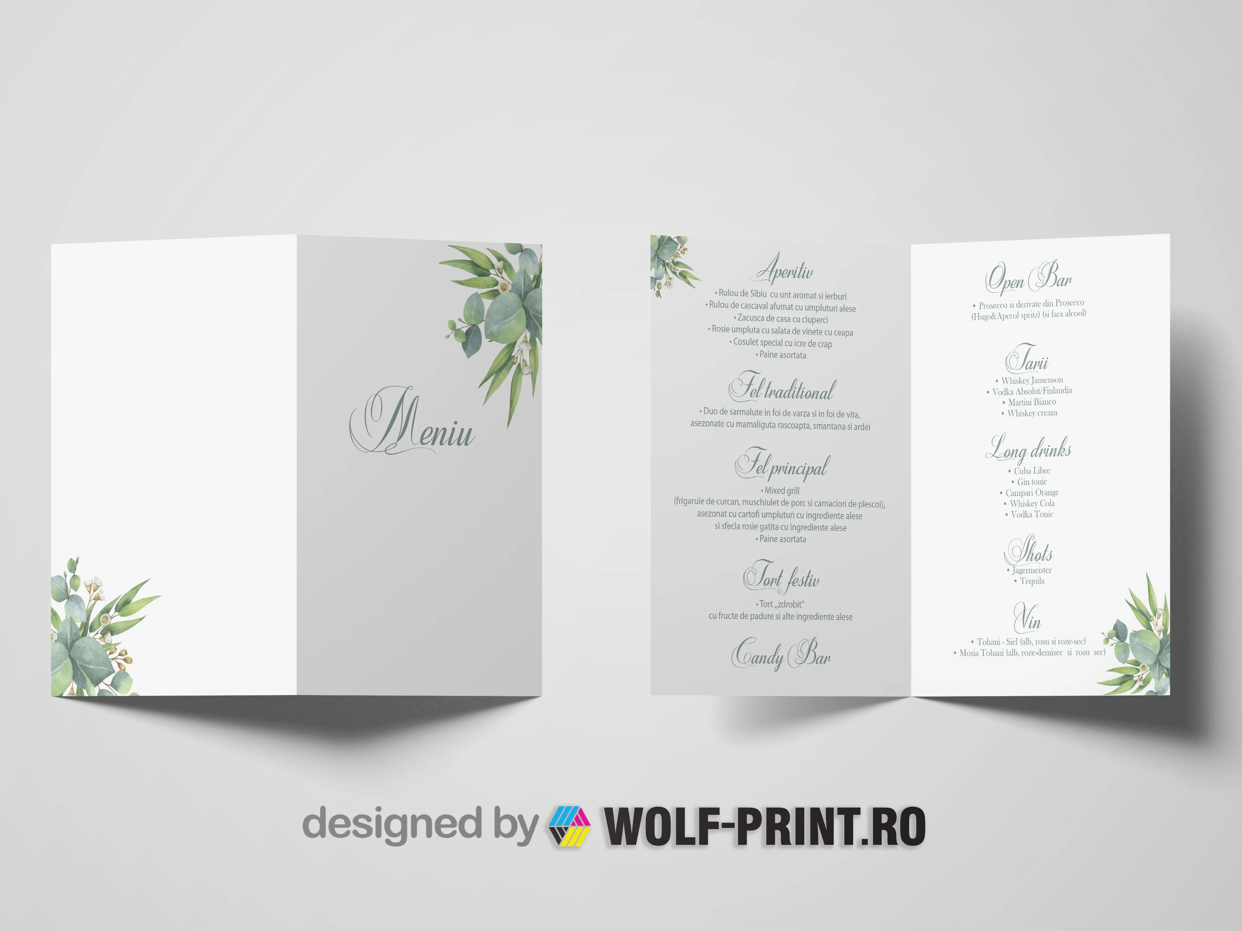 Meniuri Nunta - Meniu Nunta 3