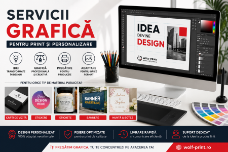 Servicii - Servicii grafica pentru Print si Personalizare