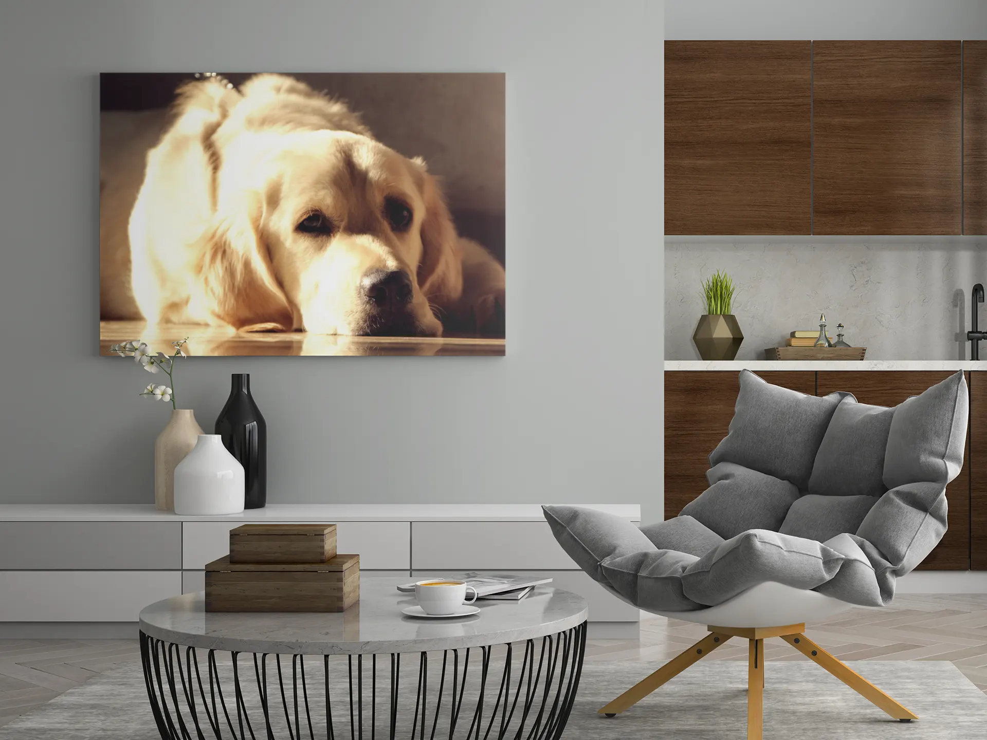 Tablou Canvas Animale - Tablou canvas catel