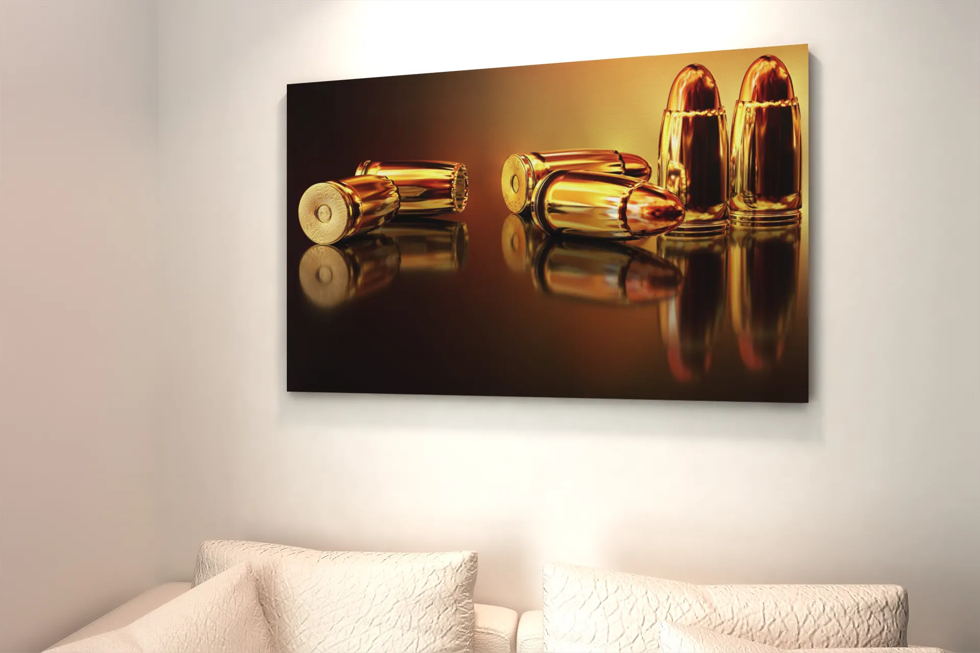 Tablouri canvas - Tablou canvas Gold bullets