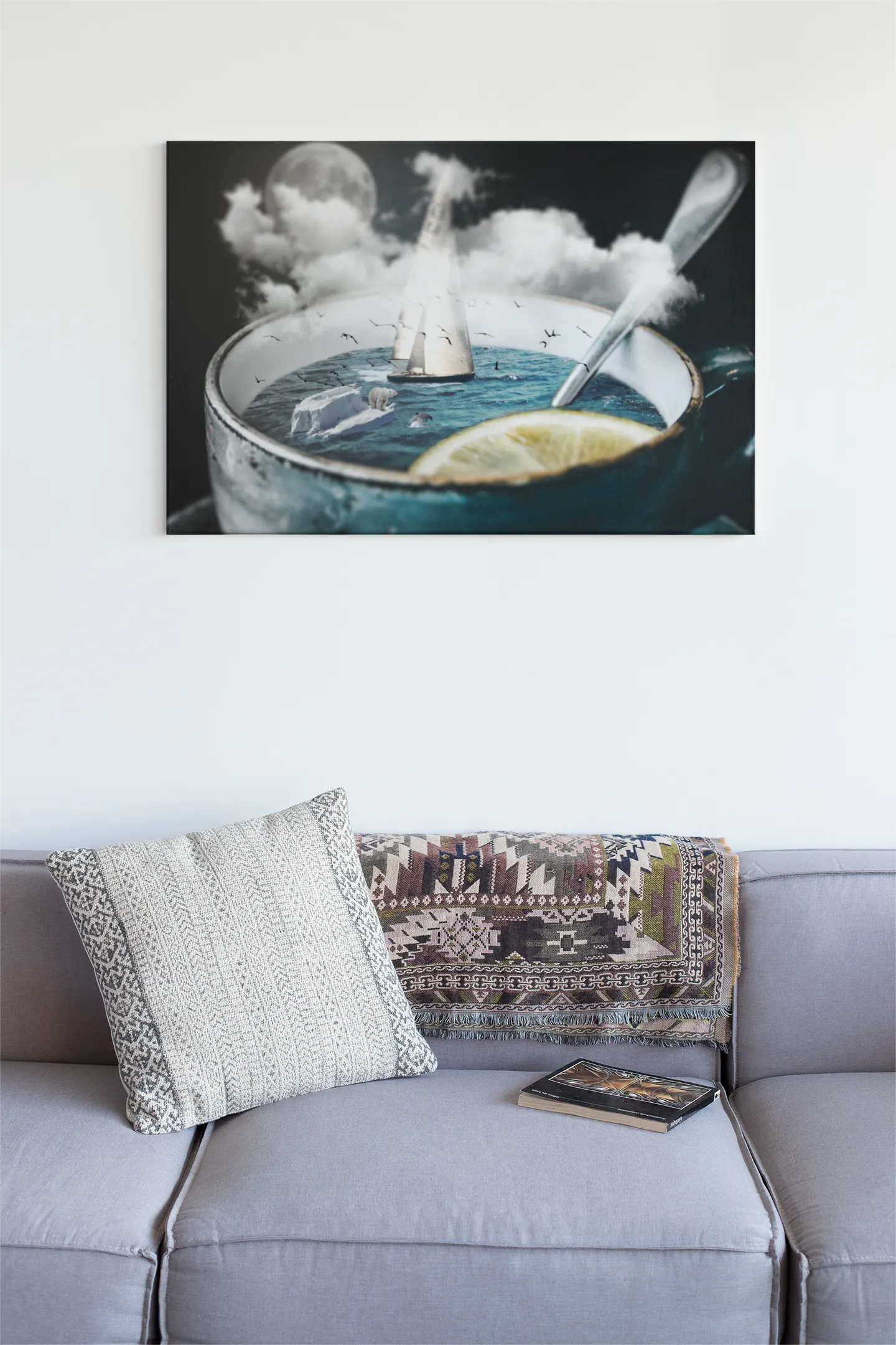 Tablouri canvas - Tablou canvas ceai fierbinte