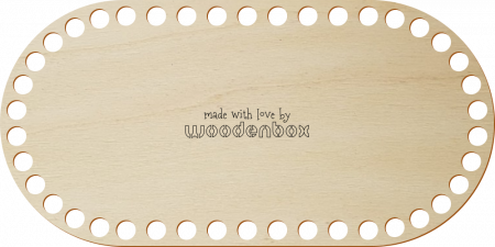 Baze crosetat - Baza crosetat - Dreptunghiular Oval