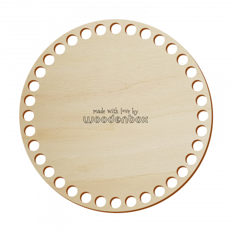 Baze crosetat - Baza crosetat - Cerc