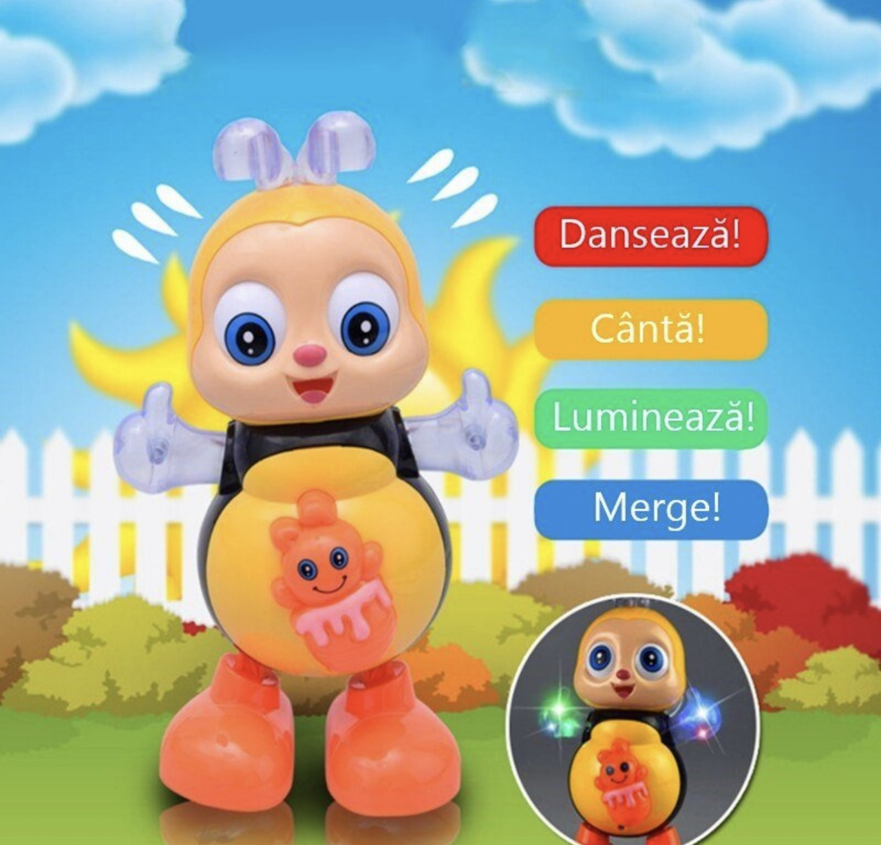 Albinuta dansatoare – Jucarie distractiva bebe [2]