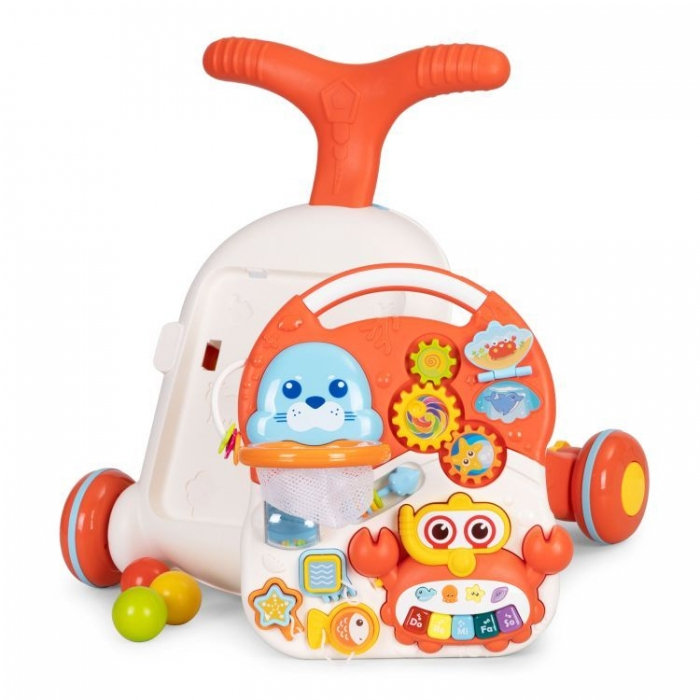 Antemergator educational 2 in 1 Huanger HE0829 - Alb cu rosu [3]