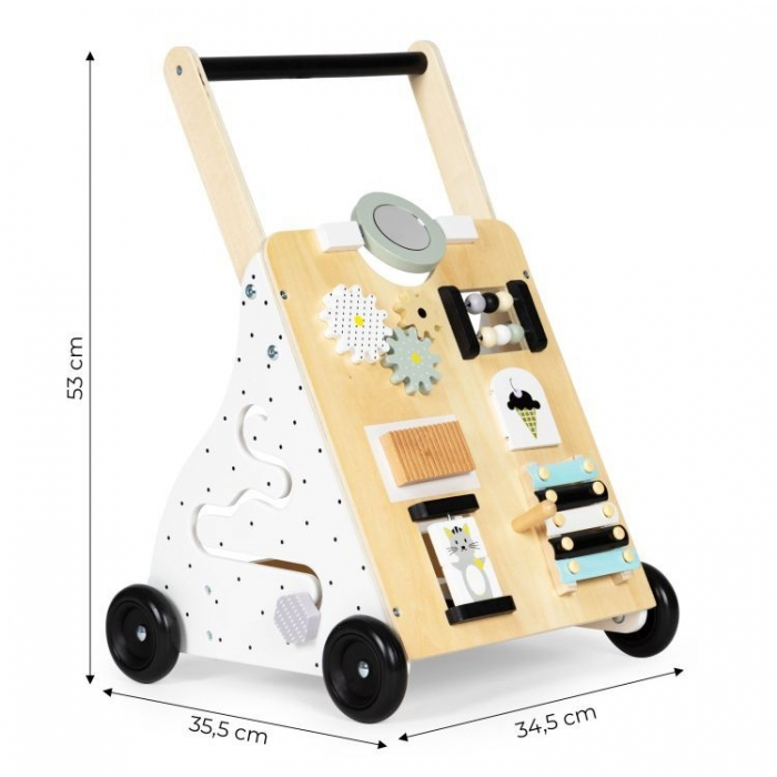 Antemergator educational din lemn Ecotoys TL01035 [7]