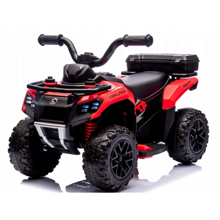 ATV electric pentru copii R-Sport J9, 70x44x40 cm, varsta 1.5-4 ani, roti si scaun din plastic, putere 25W - Rosu [1]
