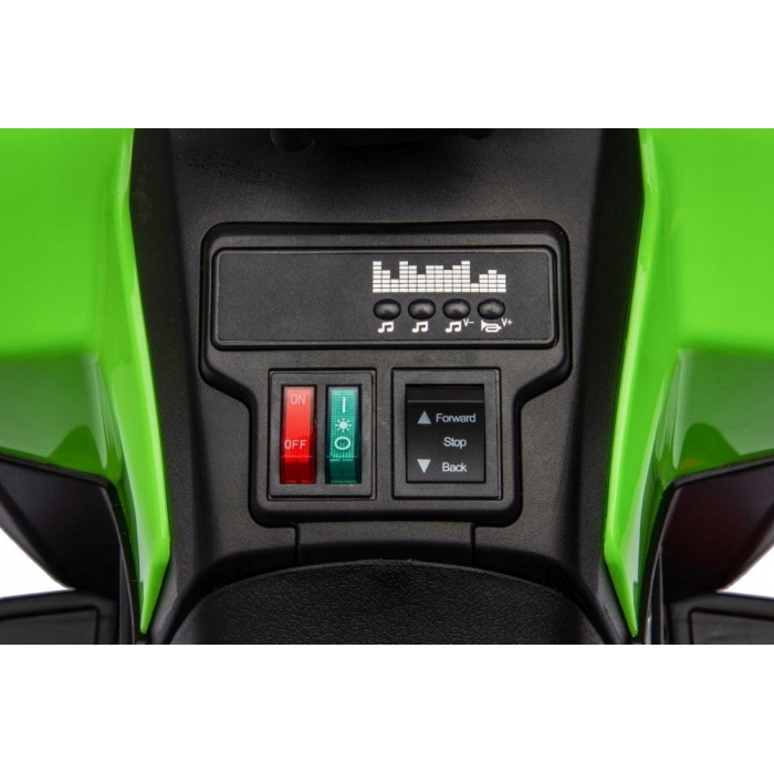 ATV electric pentru copii R-Sport J9, 70x44x40 cm, varsta 1.5-4 ani, roti si scaun din plastic, putere 25W - Verde [7]