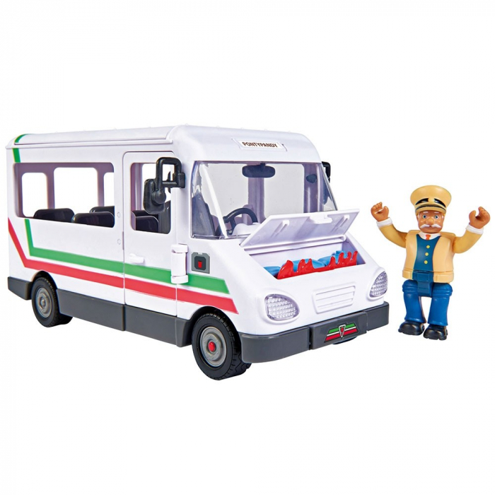 Autobuz Simba Fireman Sam Trevors Bus cu figurina si accesorii [4]