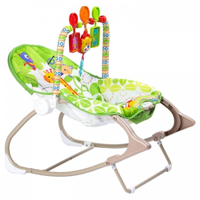 Balansoar cu vibratii 3 in 1 Ecotoys 8616 - Jungla [5]