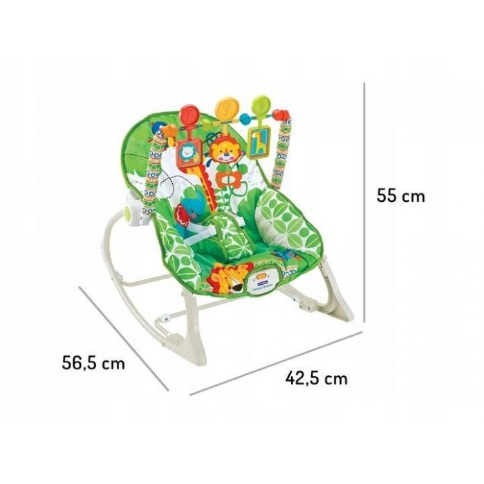 Balansoar cu vibratii 3 in 1 Ecotoys 8616 - Jungla [2]