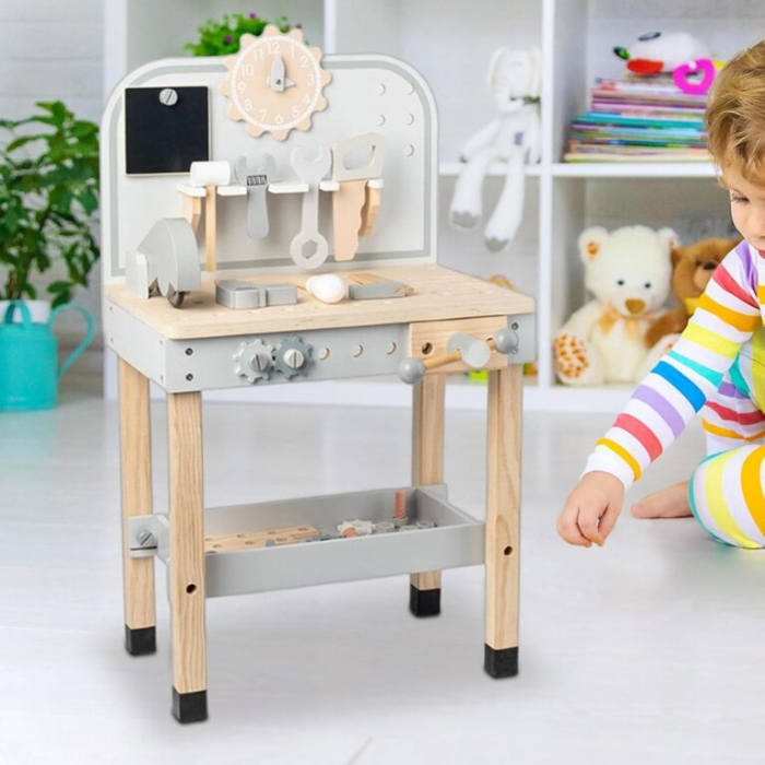 Banc de lucru cu unelte, pentru copii, 77 cm, 3 ani [8]