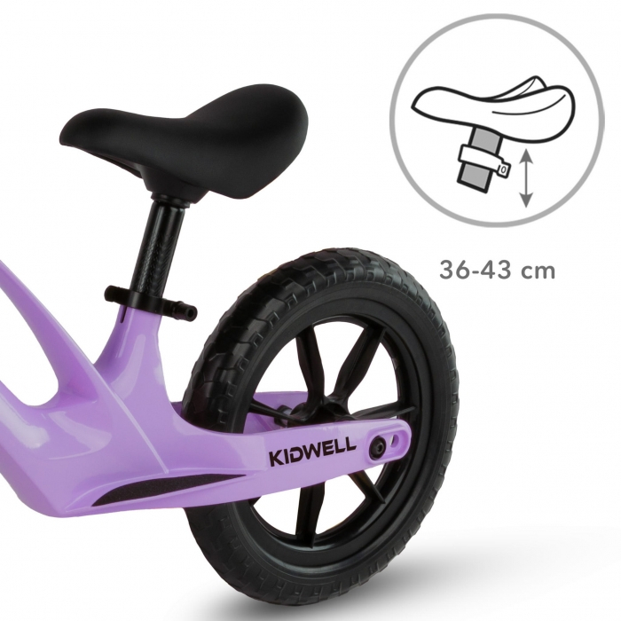 Bicicleta fara pedale, cadru magneziu, roti EVA, Kidwell VITO - Violet [5]
