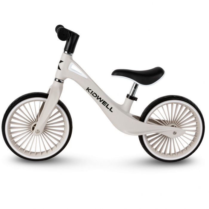 Bicicleta fara pedale, cadru nailon, roti PU, Kidwell NIX - Gri [3]