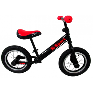 Bicicleta fara pedale cu roti gonflabile R2 R-Sport - Negru [3]