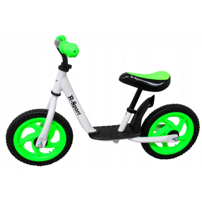 Bicicleta fara pedale cu suport pentru picioare R5 R-Sport - Verde [3]