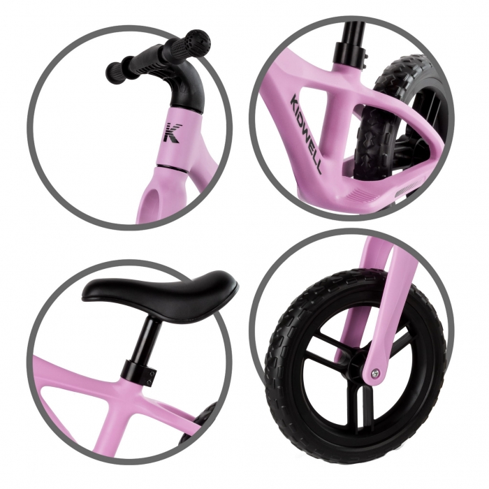 Bicicleta fara pedale Kidwell JOGO - Pink [4]