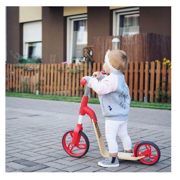 Bicicleta fara pedale/trotineta Sun Baby 006 EVO 360 Red [9]