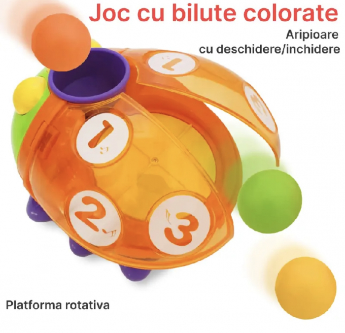 Buburuza Muzicala Jucarie Educativa si Interactiva [4]