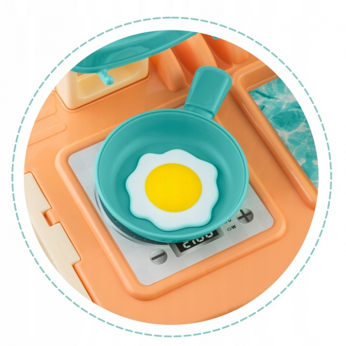 Bucatarie 3 in 1 cu accesorii incluse Ricokids 772901 - Turcoaz [4]