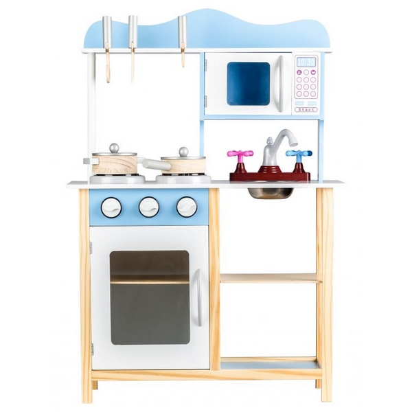 Bucatarie copii Ecotoys TK040 - Albastra [3]