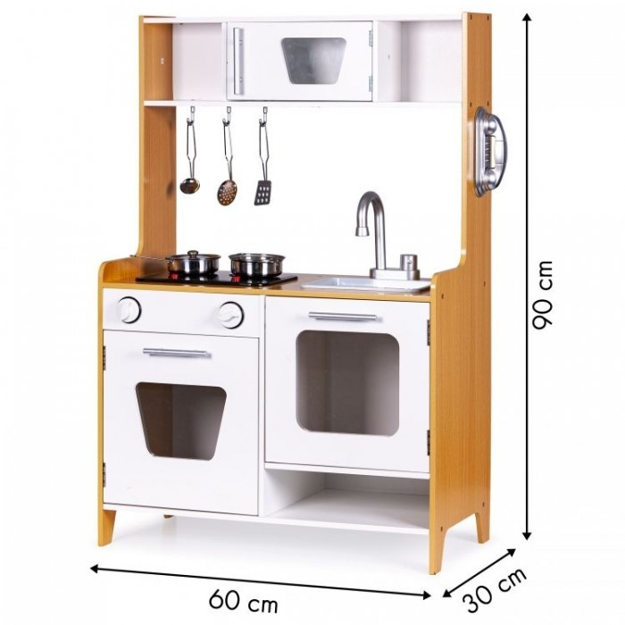 Bucatarie de lemn Ecotoys PLK534 [7]