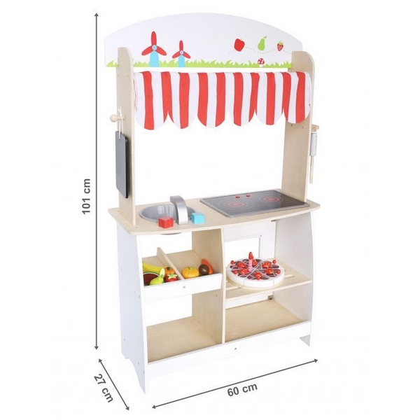 Bucatarie Ecotoys CA04063 + set accesorii [2]