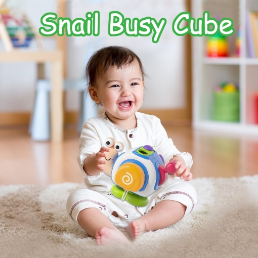 Busy cube cu 6 activitati, Melc [4]