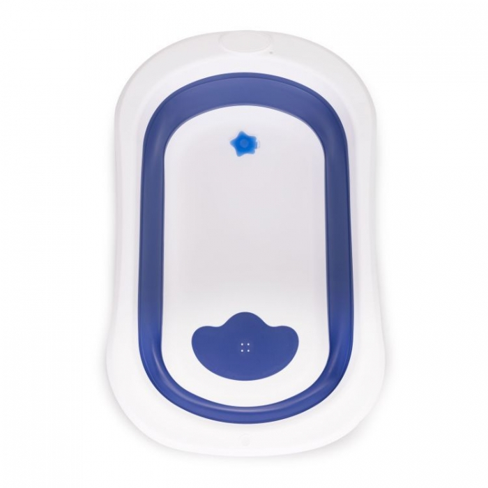 Cadita de baie cu dop de scurgere Ecotoys HA-B27 - Albastru [4]