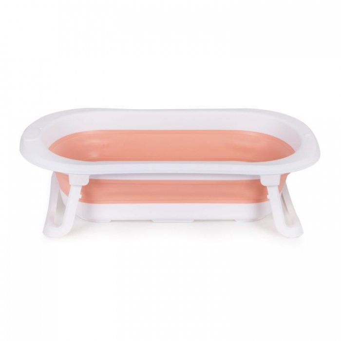 Cadita de baie cu dop de scurgere Ecotoys HA-B27 - Roz [2]