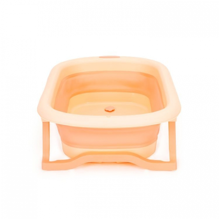 Cadita de baie cu dop de scurgere Ecotoys HA-B37 - Roz [5]